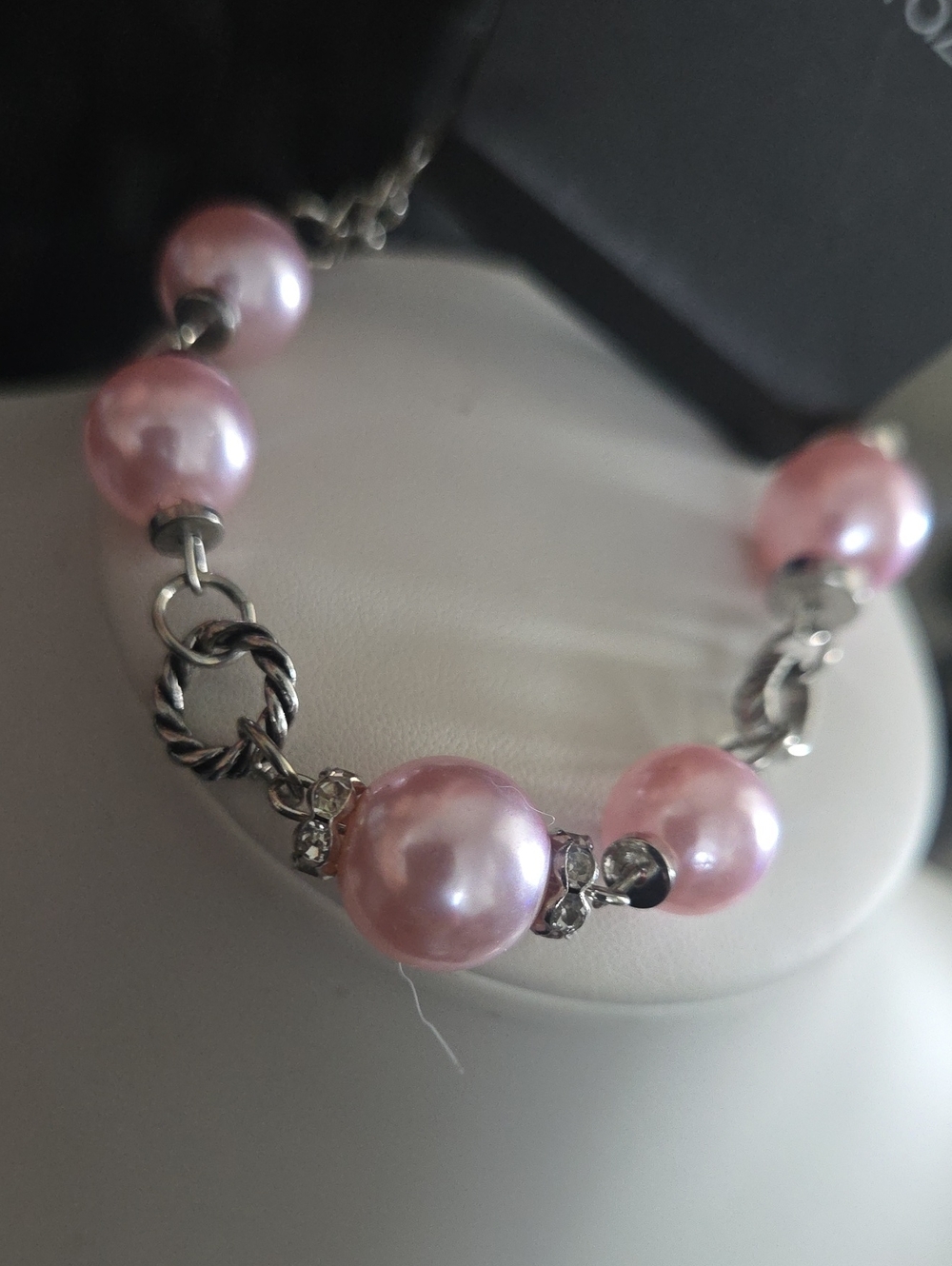 Paparazzi Boardroom Baller Pink Bracelet NWT